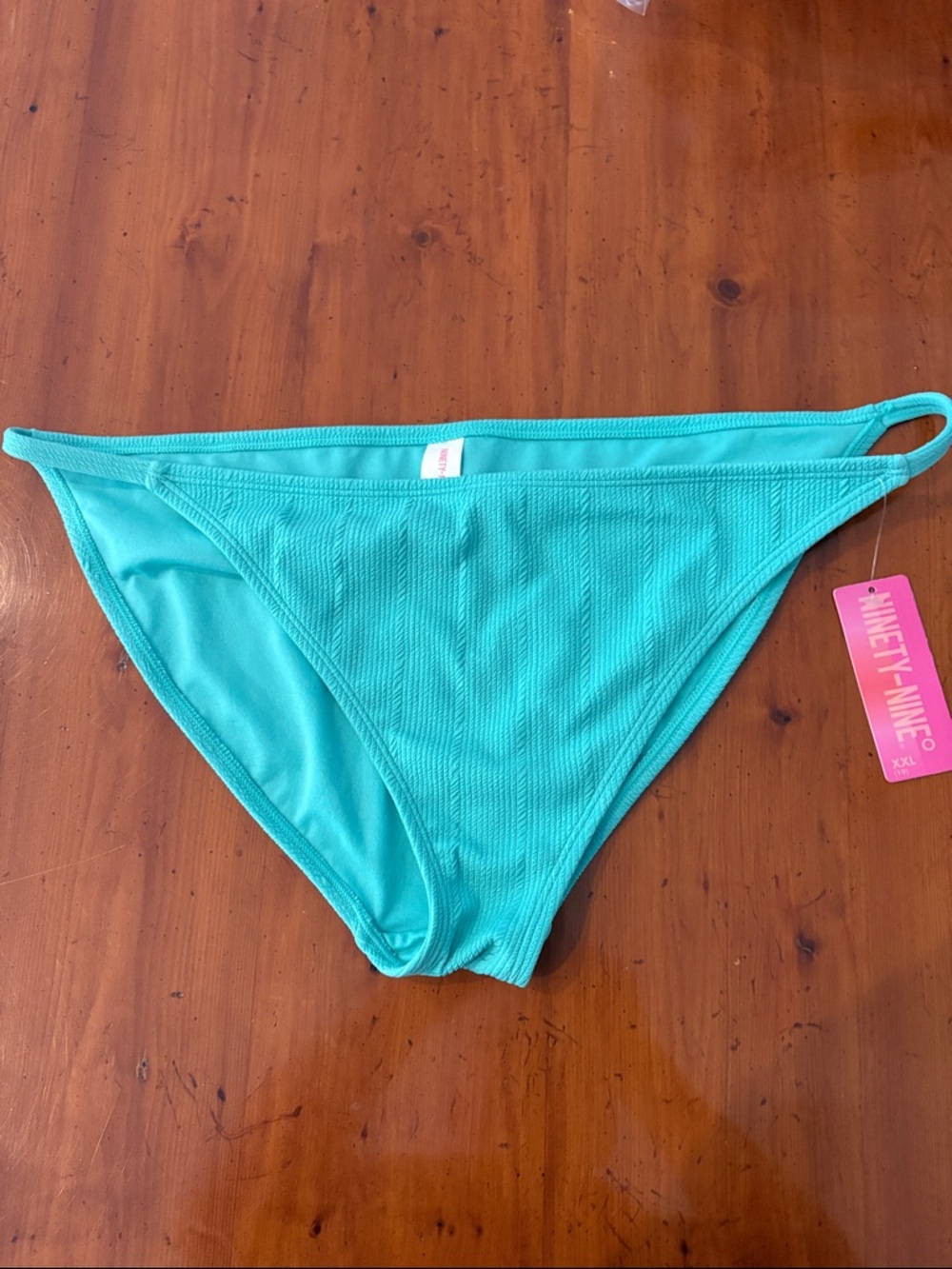 Ninety-Nine Turquoise Swim Bottom